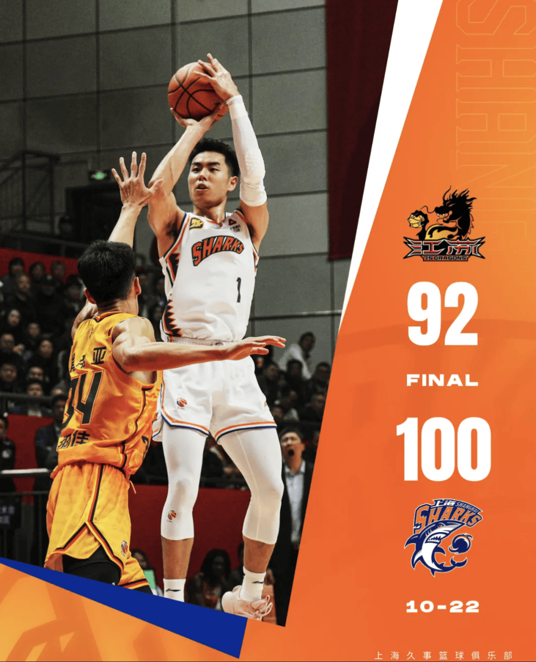 上海男篮在赛场上获得了成功的胜利的简单介绍