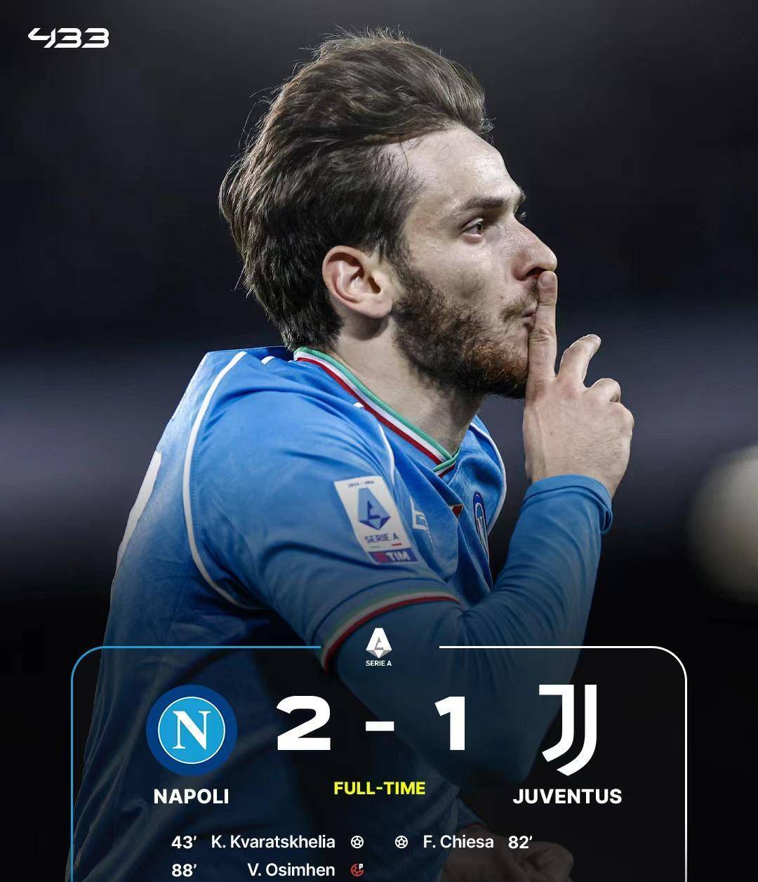 关于那不勒斯主帅赞誉年轻球员，冲击金童奖的信息