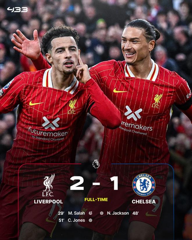 利物浦战胜切尔西，取得重要胜利