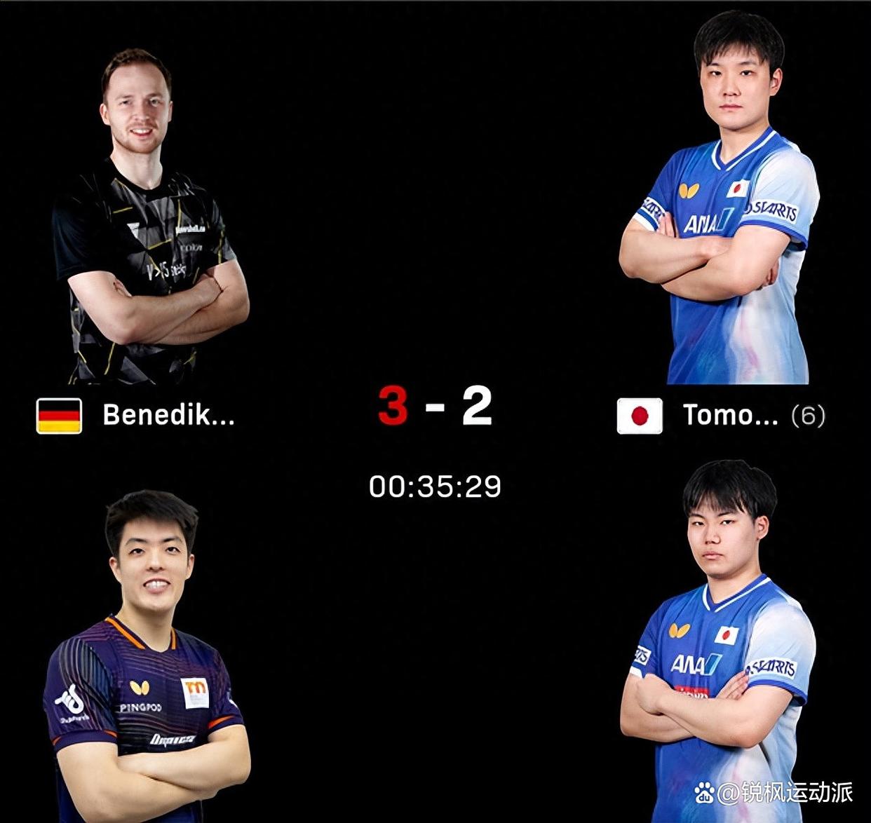 关于德国队鏖战瑞典队，张本智和点燃赛场的信息